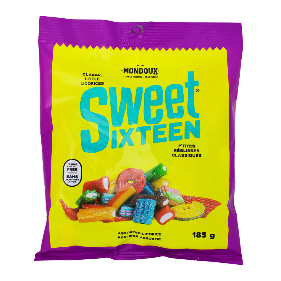 Sweet Sixteen Assorted Licorice - 185g