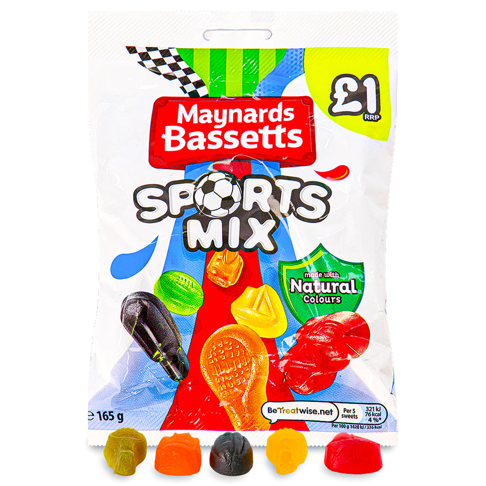 Maynards Bassetts Sports Mix UK - 165g