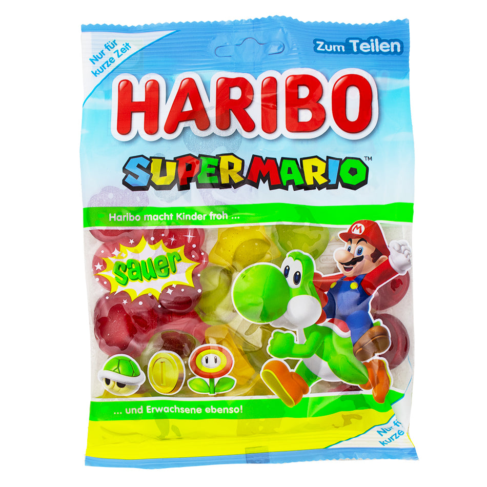 Haribo Super Mario Sour - 175g