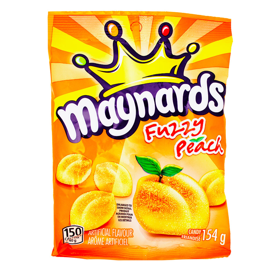 Maynards Fuzzy Peach Candy - 154g