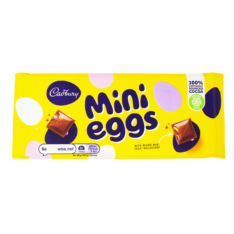 Cadbury Dairy Milk Mini Eggs Block (UK) - 110g'