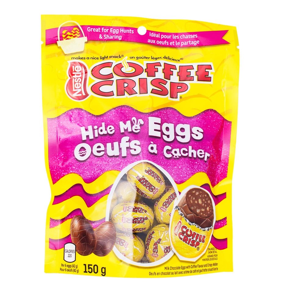 Nestle Coffee Crisp Hide Me Eggs - 150g
