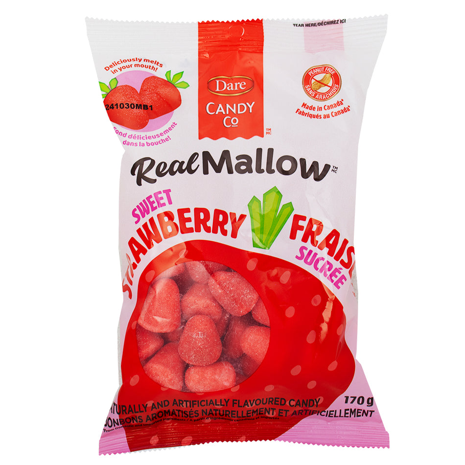 Dare Real Mallow Strawberry Marshmallows - 170g