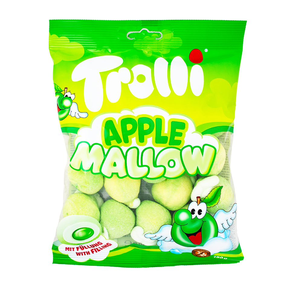 Trolli Apple Mallow Filled Marshmallows (Germany) - 150g