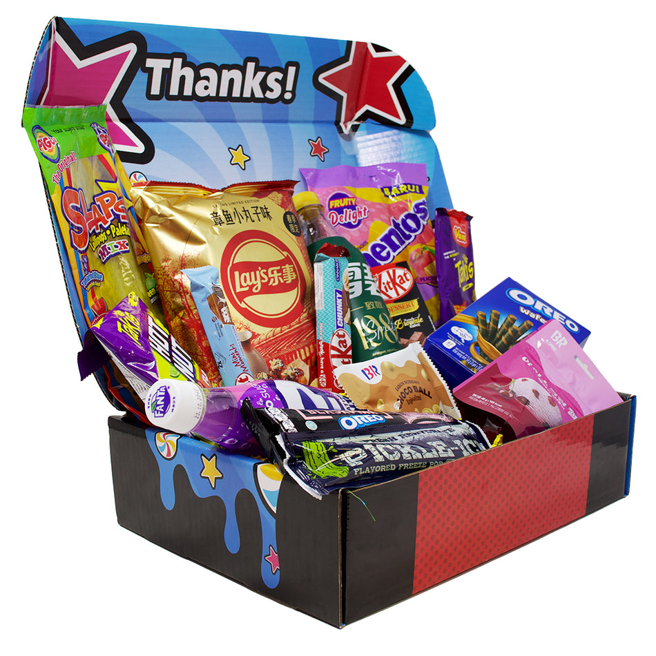 Exotic Candy Candy Fun Box-Exotic candy-Exotic snacks-International Candy0Gift Boxes-Assorted Candy