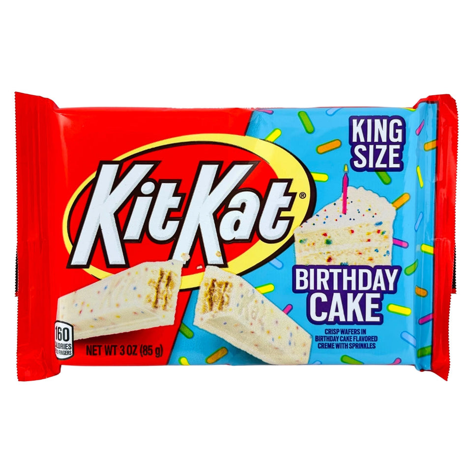 Kit Kat Birthday Cake King Size, kit kat, kit kat chocolate, kit kat chocolate bar, kit kat birthday cake, limited edition kit kat, kit kat limited edition