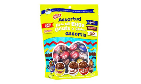 nestle hide me eggs assorted mini chocolate egg flavours for easter