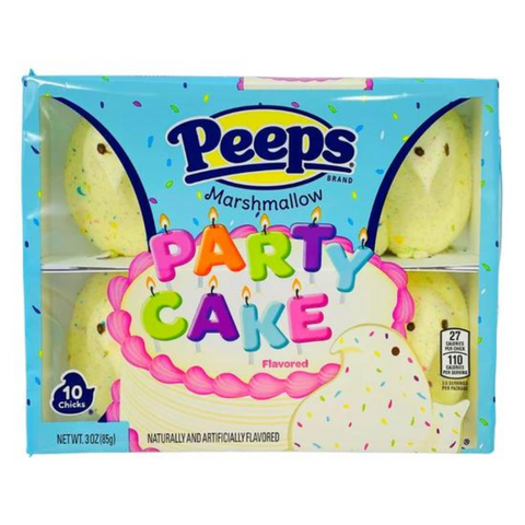 peeps party cake