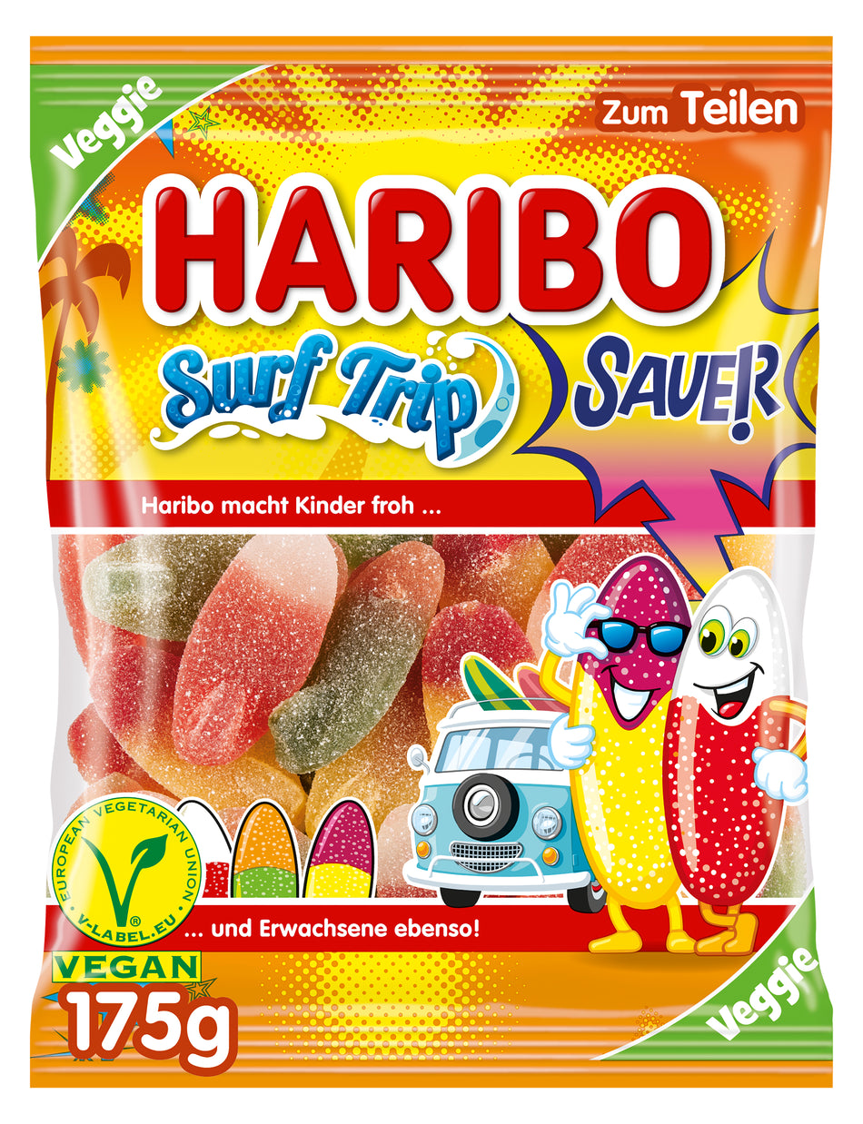 Haribo Surf Trip - 175g -Vegan Candy